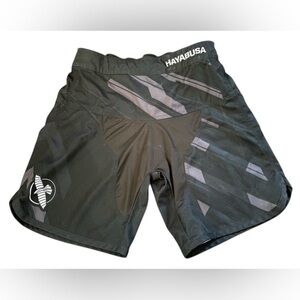 Hayabusa Black MMA Fight Shorts Men’s Size 30 Performance Training Grappling
